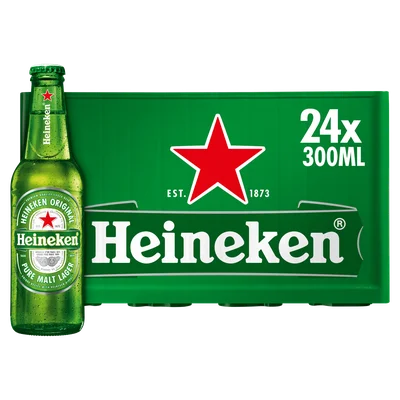 Heineken Premium pilsener bier fles