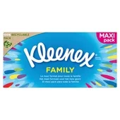 Kleenex tissues family box