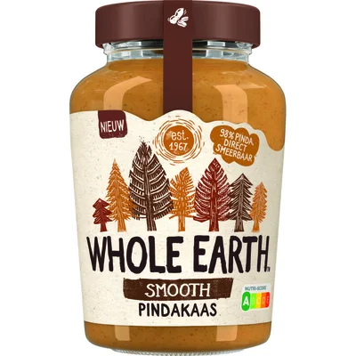 Whole Earth Smooth Pindakaas 600 g