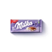 Milka chocoladereep créme alpenmelk