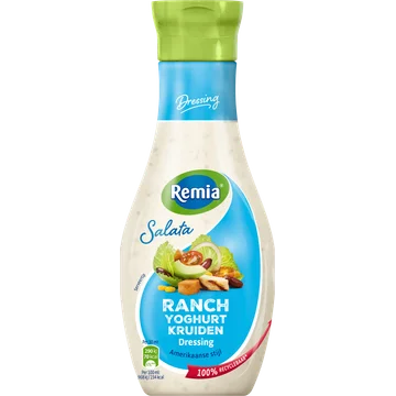 Remia Salata Ranch Yoghurt Kruiden Dressing 250 ml