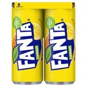 Fanta lemon zero 4-pack 250 ml