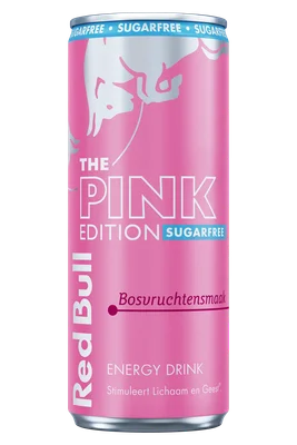 Red Bull Energy drink pink edition suikervrij
