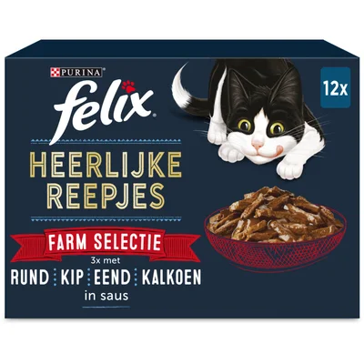 Felix Heerlijke reepjes farm selectie in saus