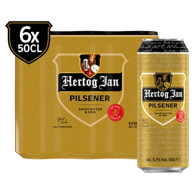 Hertog Jan Traditioneel natuurzuiver pilsener