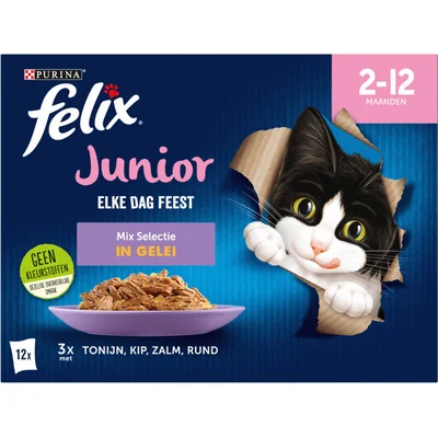 Felix Elke dag feest junior mix selectie gelei