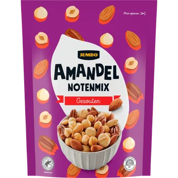 Jumbo Amandel Notenmix Gezouten 200 g