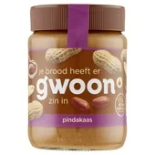 G'Woon pindakaas naturel