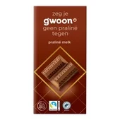 G'Woon tablet melk praline