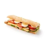 Foodclub baguette rustiek wit gezond kip