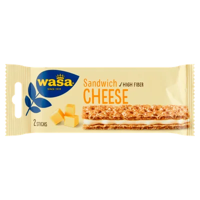 Wasa Sandwich cheese 3-pack (6 st)