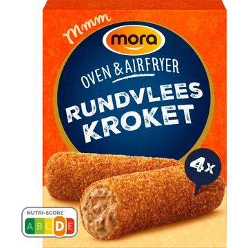 Mora Oven & Airfryer Rundvlees Kroketten 4 x 80 g