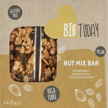 BioToday Notenmixreep 3 x 25 g