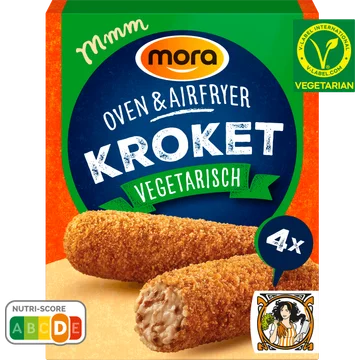 Mora Vegetarische Draadjesvleesch Kroketten 4 x 75 g