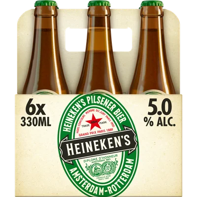 Heineken Retro pilsener 6-pack