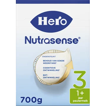 Hero Nutrasense 3 1+ Jaar Peutermelk 2 x 350 g