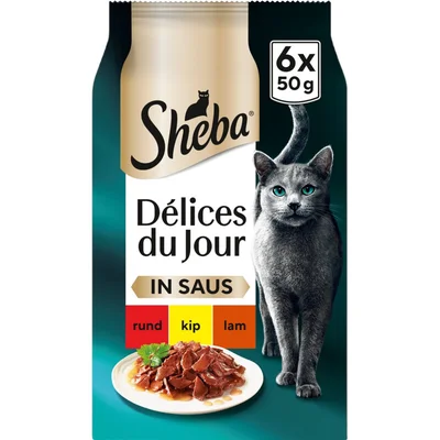 Sheba Délices du jour in saus traiteur