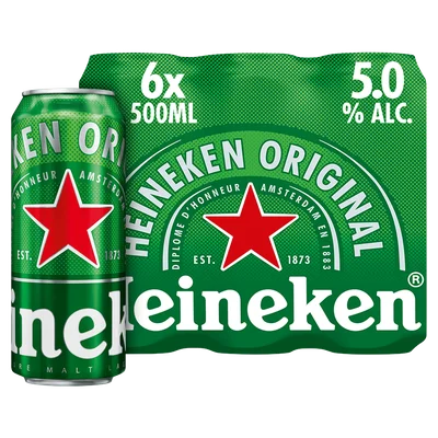 Heineken Premium pilsener bier blik