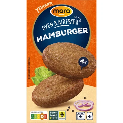 Mora Oven & airfryer hamburgers