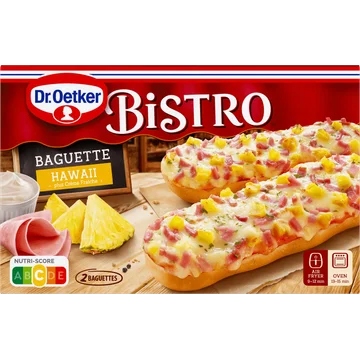 Dr. Oetker Bistro classique baguette hawaii 2 x 125 g
