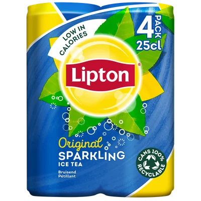 Lipton Ice tea sparkling 4x25 cl