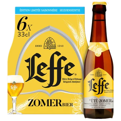 Leffe Zomer blond Belgisch abdijbier