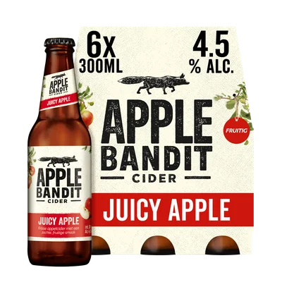 Apple Bandit Juicy Apple cider fles
