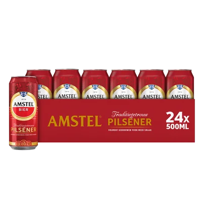 Amstel Pilsener bier blik