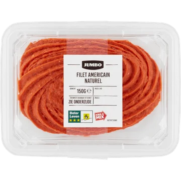 Jumbo Filet Americain Naturel 150 g