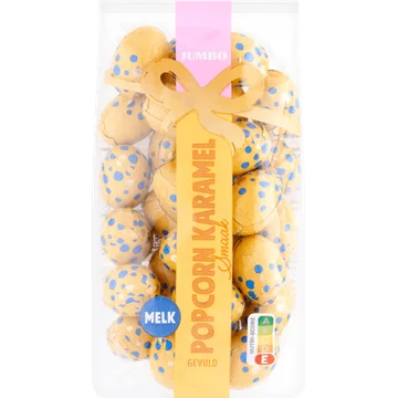 Jumbo Paaseitjes Melk Popcorn Karamel Gevuld 200 g