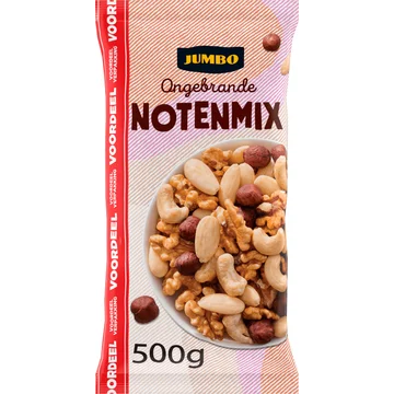Jumbo Ongebrande Notenmix Voordeelverpakking 500 g