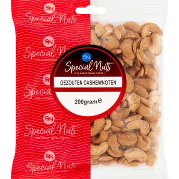 Special Nuts Gezouten Cashewnoten 200 g