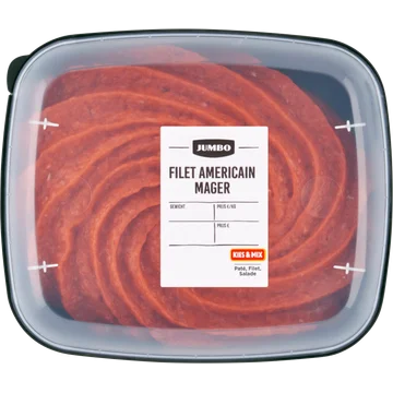 Jumbo Filet Americain Mager 150 g