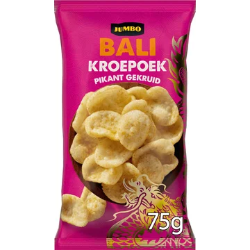 Jumbo Bali Kroepoek Pikant Gekruid 75 g