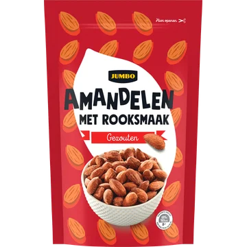 Jumbo Amandelen met Rooksmaak Gezouten 150 g
