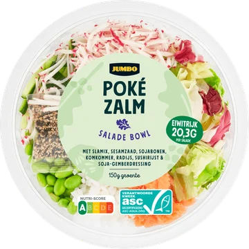 Jumbo Salade Poké Bowl Zalm 350 g