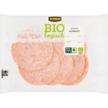 Jumbo Biologisch Kookworst ca. 100 g