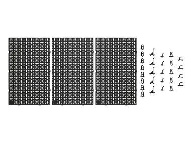 PARKSIDE® Gereedschap-wandorganizer
