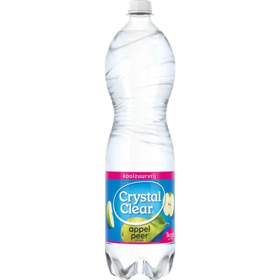 Crystal Clear Appel-peer koolzuurvrij