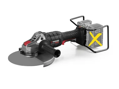 PARKSIDE PERFORMANCE® Accu-haakse slijper 40 V zonder accu en lader
