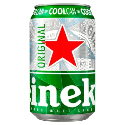 Heineken Premium pilsener coolcan blik