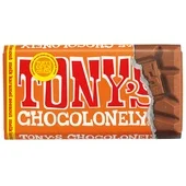 Tony's chocolonely melk karamel zeezout 90 gram
