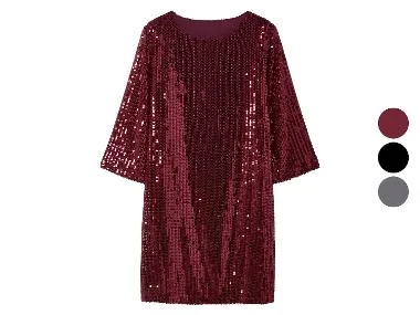 esmara® Dames jurk met pailletten