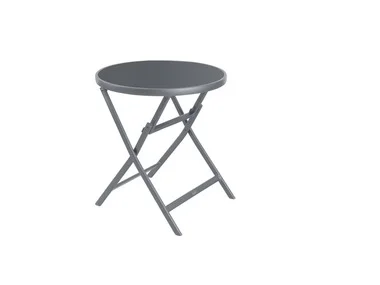 florabest Aluminium bijzettafel grijs