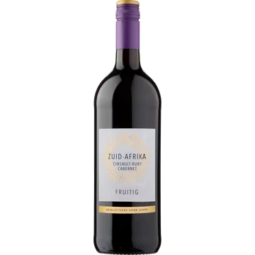 Jumbo Huiswijn - Fruitig - Zuid-Afrika - Cinsault - Ruby Cabernet - 1L