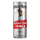 Captain Morgan spiced gold & cola