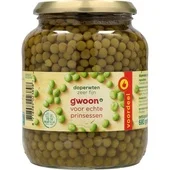 G'Woon doperwten zeer fijn