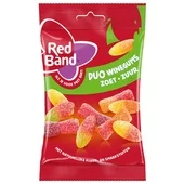 Red Band Duo winegums zoet zuur (120 g)