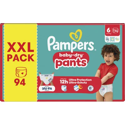 Pampers Baby-dry pants maat 6 XXL pack (94 st)