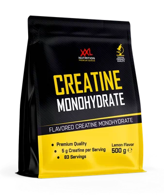 XXL Nutrition Creatine Monohydraat Lemon (500 g)